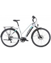 Дамски електрически велосипед SPRINT - Faster Lady, 28", 530 mm, бял -1