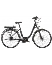 Електрически велосипед SPRINT - Monaco City Alloy, 28", 500 mm, сив/черен
