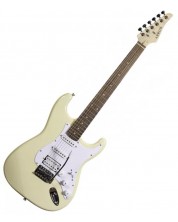 Електрическа китара Arrow - ST 211, Creamy Rosewood/White -1