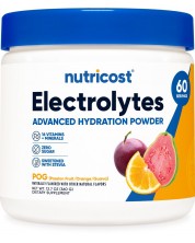 Electrolytes, маракуя, портокал и гуава, 360 g, Nutricost