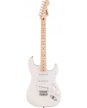 Електрическа китара Fender - Squier Sonic Stratocaster HT MN, Arctic White -1