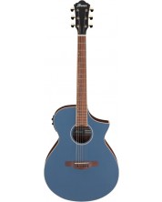 Електро-акустична китара Ibanez - AEWC12 PMF, синя -1