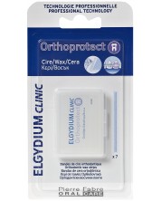 Elgydium Clinic Ортодонтски защитен восък Orthoprotect, 7 ленти -1