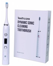 Електрическа четка за зъби IQ - Brushes White, 2 накрайници, бяла -1