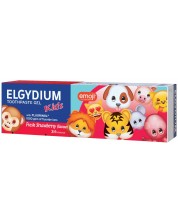 Elgydium Kids Паста за зъби Emoji, ягода, 3-6 години, 50 ml (Лимитирано)