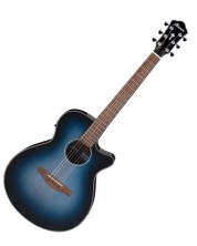 Електро-акустична китара Ibanez - AEG50, Indigo Blue Burst High Gloss -1