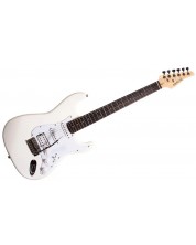 Електрическа китара Arrow - STH-01, бяла -1