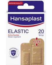 Elastic Пластири, 20 броя, Hansaplast