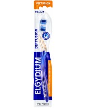 Elgydium Четка за зъби Diffusion, Medium (Лимитирано) -1