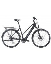Дамски електрически велосипед SPRINT - Faster Lady, 28", 530 mm, черен/сив -1