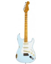 Електрическа китара Fender - Custom Shop '56 Relic, Sonic Blue
