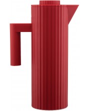 Термо кана Alessi - Plisse MDL12R, 1 l, червена -1