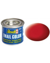 Eмайлна боя Revell - Наситено червено, мат (R32136)