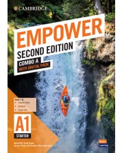 Empower Starter Combo A with Digital Pack (2nd Edition) / Английски език - ниво A1: Учебник с терадка и онлайн материали, част 1 -1