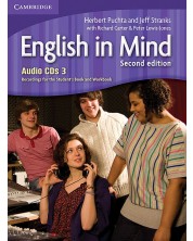 English in Mind Level 3 Audio CDs / Английски език - ниво 3: 3 аудиодиска