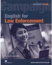 English for Law Enforcement: Student Book with CD-ROM / Английски език за органите на реда (Учебник + CD-ROM)