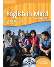 English in Mind Starter Student's Book with DVD-ROM / Английски език - ниво Starter: Учебник + DVD-ROM -1