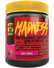 Madness, fruit punch, 225 g, Mutant -1