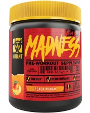 Madness, peach mango, 225 g, Mutant -1