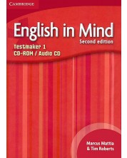 English in Mind Level 1 Testmaker CD-ROM and Audio CD / Английски език - ниво 1: CD с тестове + аудио CD -1
