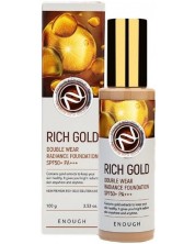 Enough Premium Фон дьо тен Rich Gold Double Wear, SPF50+, N23, 100 g -1