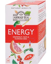 Energy Билков чай, 20 пакетчета, Ahmad Tea -1