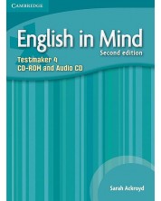 English in Mind Level 4 Testmaker CD-ROM and Audio CD / Английски език - ниво 4: CD с тестове + аудио CD