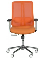 Ергономичен стол Carmen - Lorena, оранжев -1