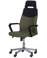 Ергономичен стол Carmen - 6005, зелен/черен