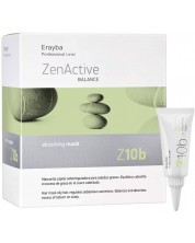 Erayba Zen Active Почистваща маска за мазна коса Z10b, 8 x 15 ml -1