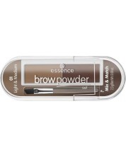 Essence Комплект за вежди Brow Powder, 01 Light & Medium, 2.3 g