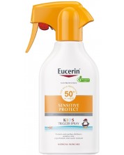 Eucerin Sun Слънцезащитен спрей за деца Sensitive Protect, SPF50+, 250 ml -1