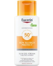 Eucerin Sun Слънцезащитен гел-крем Allergy Protect, SPF50, 150 ml -1