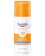 Eucerin Sun Слънцезащитен флуид за лице Pigment Control, SPF 50+, 50 ml -1