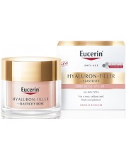 Eucerin Hyaluron-Filler + Elasticity Rose Озаряващ дневен крем, SPF30, 50 ml -1