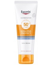 Eucerin Sun Слънцезащитен крем Sensitive Protect, SPF 50+, 50 ml