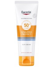 Eucerin Sun Слънцезащитен крем Sensitive Protect, SPF50+, 50 ml -1