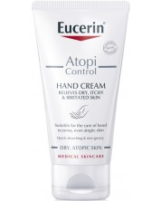 Eucerin AtopiControl Kрем за ръце, 75 ml -1
