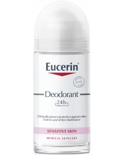 Eucerin Deo Рол-он против нормално изпотяване, 50 ml -1