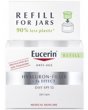 Eucerin Hyaluron-Filler Дневен крем за суха кожа, пълнител, SPF15, 50 ml