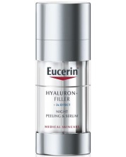 Eucerin Hyaluron-Filler Нощен пилинг & серум, 30 ml