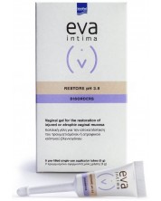 Eva Intima Вагинален гел Restore pH 3.8, 9 туби x 5 g, Vittoria Pharma -1