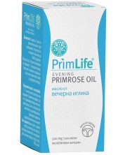 Evening Primrose Oil, 500 mg, 100 капсули, PrimLife -1