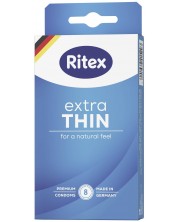 Extra Thin Презервативи, супер тънки, 8 броя, Ritex