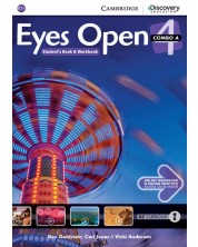 Eyes Open Level 4 Combo A with Online Workbook and Online Practice / Английски език - ниво 4: Учебник с тетрадка и онлайн материали, част 1 -1