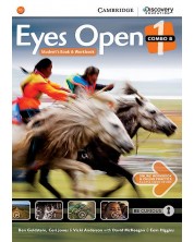 Eyes Open Level 1 Combo B with Online Workbook and Online Practice / Английски език - ниво 1: Учебник с тетрадка и онлайн материали, част 2