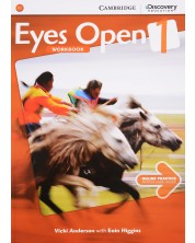 Eyes Open Level 1 Workbook with Online Practice / Английски език - ниво 1: Учебна тетрадка с онлайн материали -1