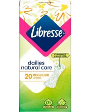 Ежедневни превръзки Libresse - Natural Care, 20 броя