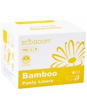 Ежедневни бамбукови биораздрадими дамски превръзки Eco Boom - Премиум, 30 броя