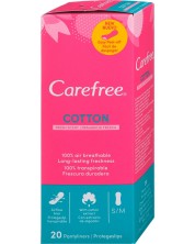 Ежедневни превръзки Carefree - Cotton Fresh, 20 броя -1